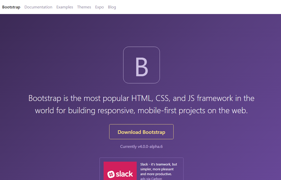 bootstrap